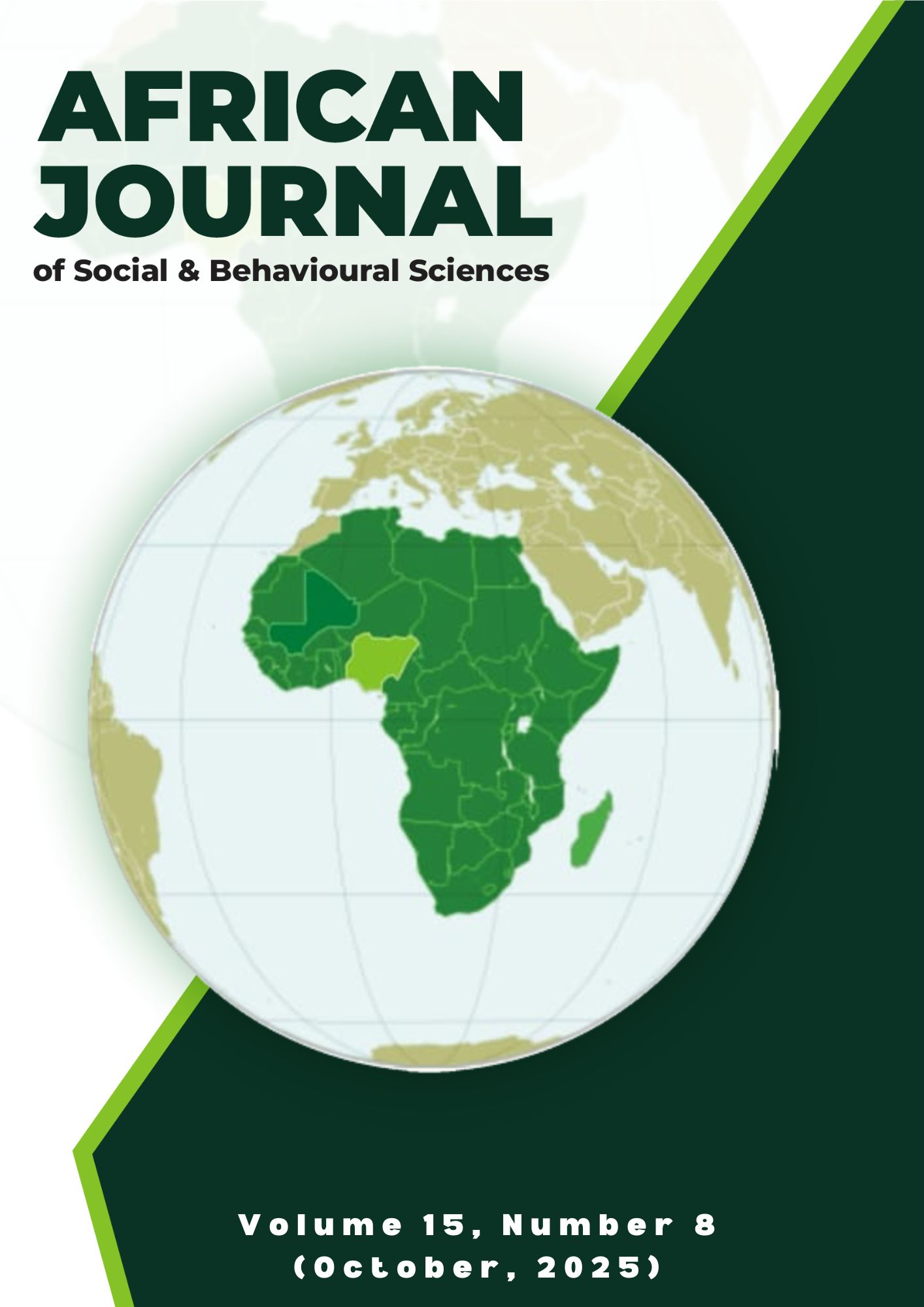 African Journal of Social and Behavioural Sciences (AJSBS) Vol. 15 Issue 8