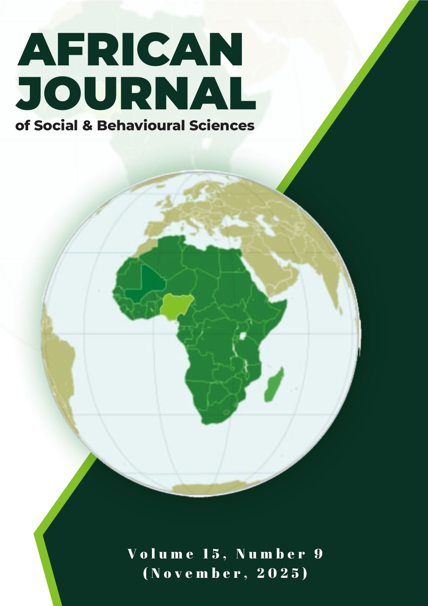 African Journal of Social and Behavioural Sciences (AJSBS) Vol. 15 Issue 9