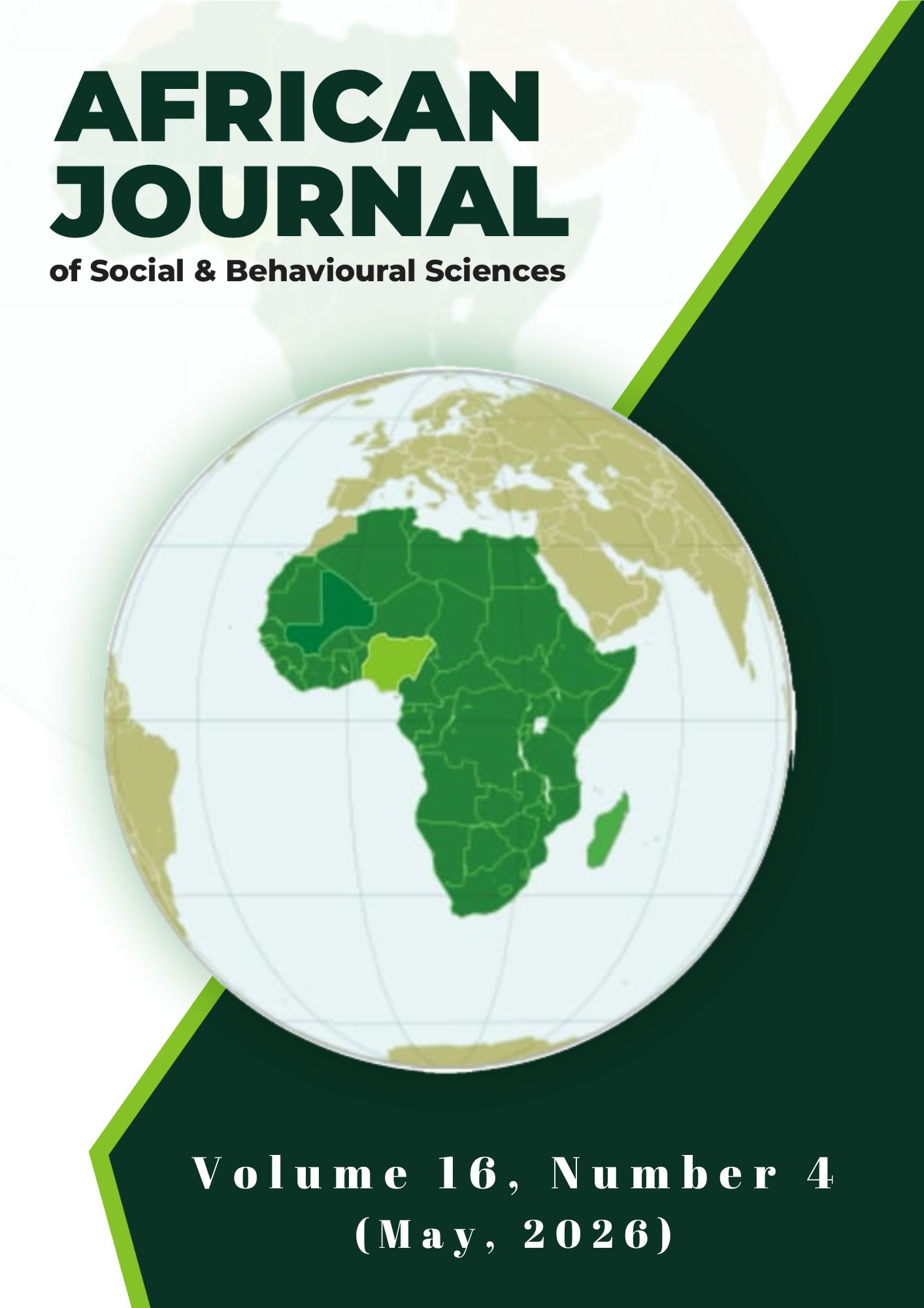 African Journal of Social and Behavioural Sciences (AJSBS) Vol. 16 Issue 4